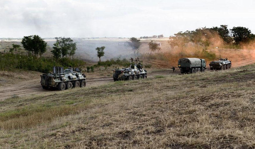 Russian troops start military exercise in occupied Tskhinvali